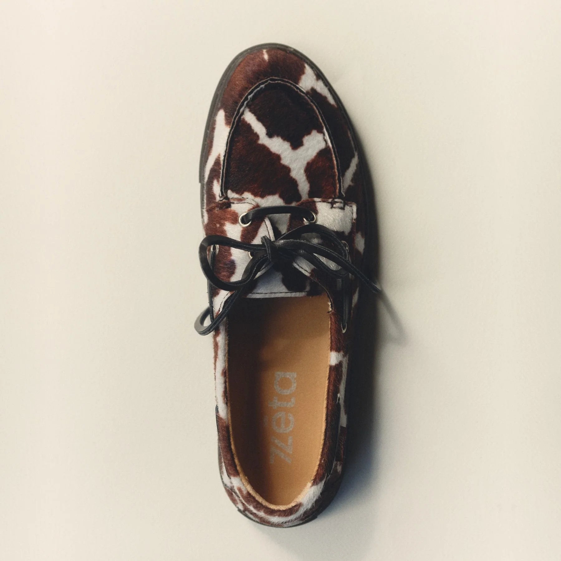 Scarpe da barca vegane Zèta Lagos Cow