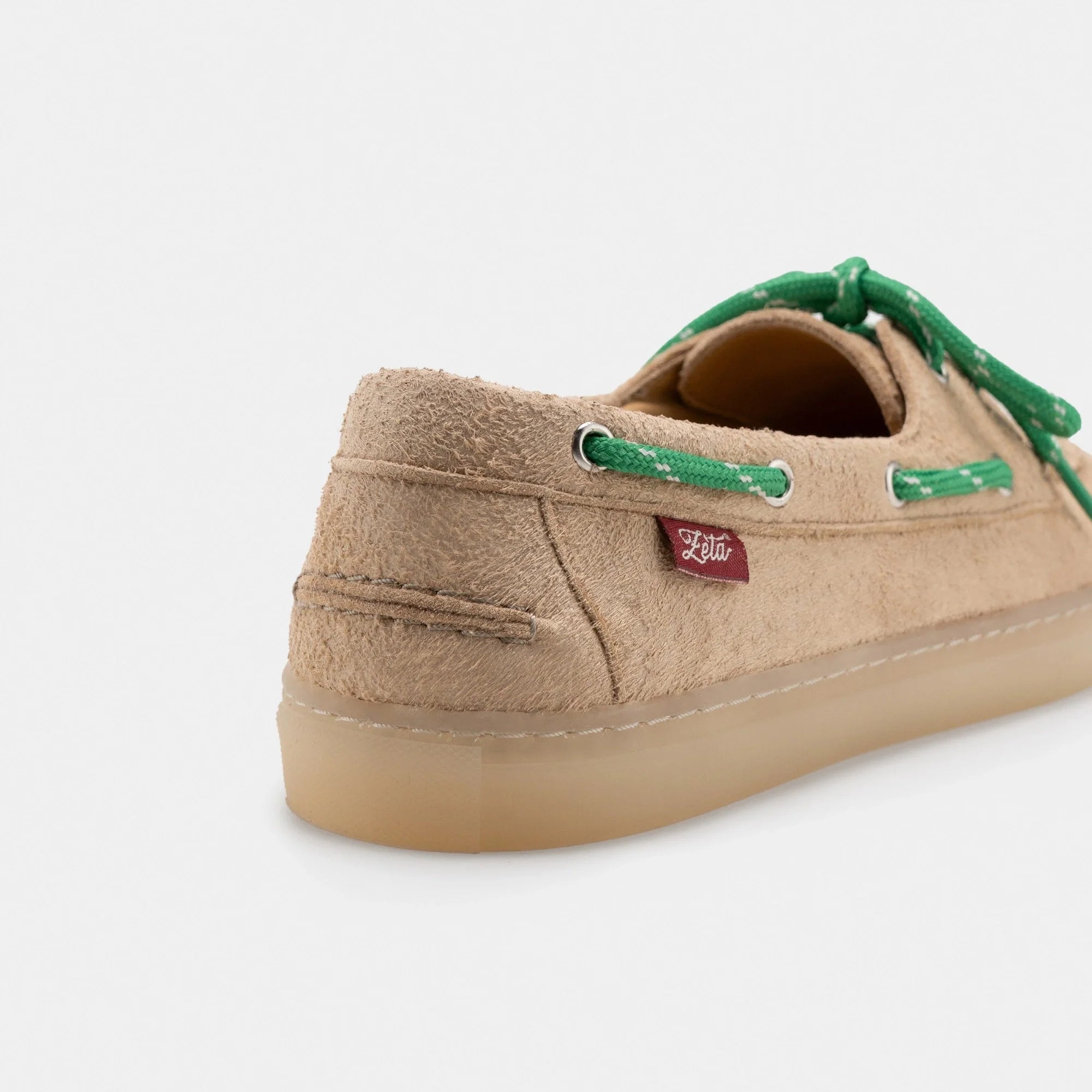 Zèta Lagos Vegane Bootsschuhe in Vanille