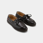 Zèta Lagos Scarpe da barca vegane effetto pelle cioccolato