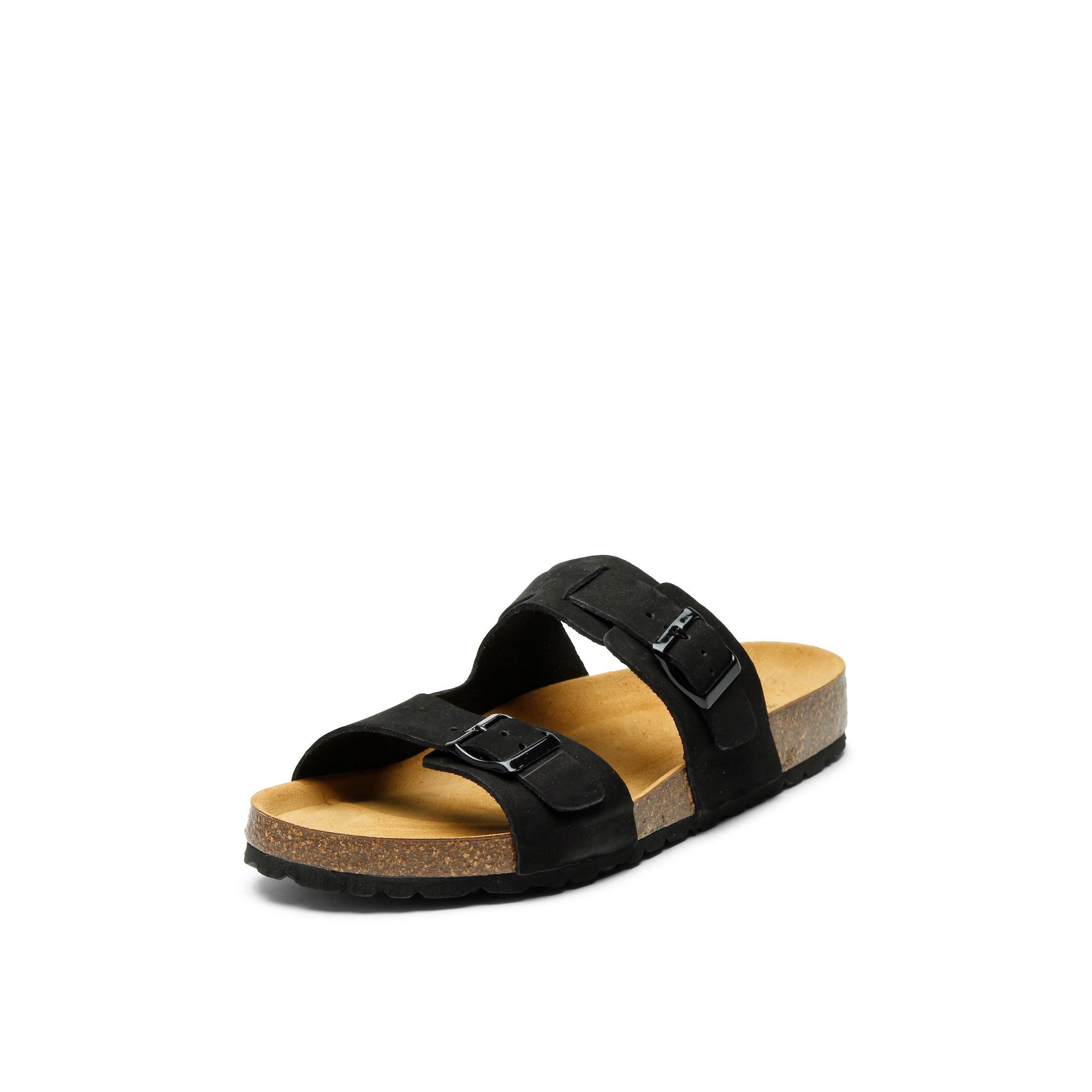 Sandalo LUCA NUBUK in nero