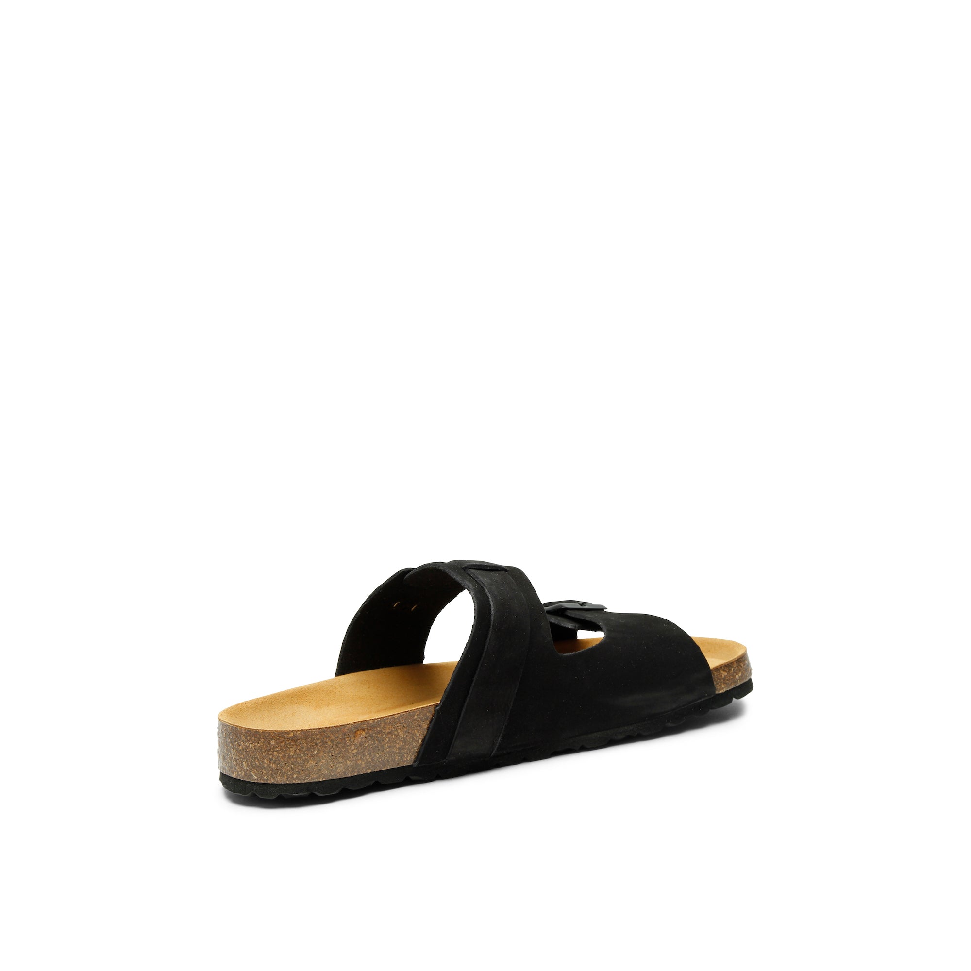 Sandalo LUCA NUBUK in nero