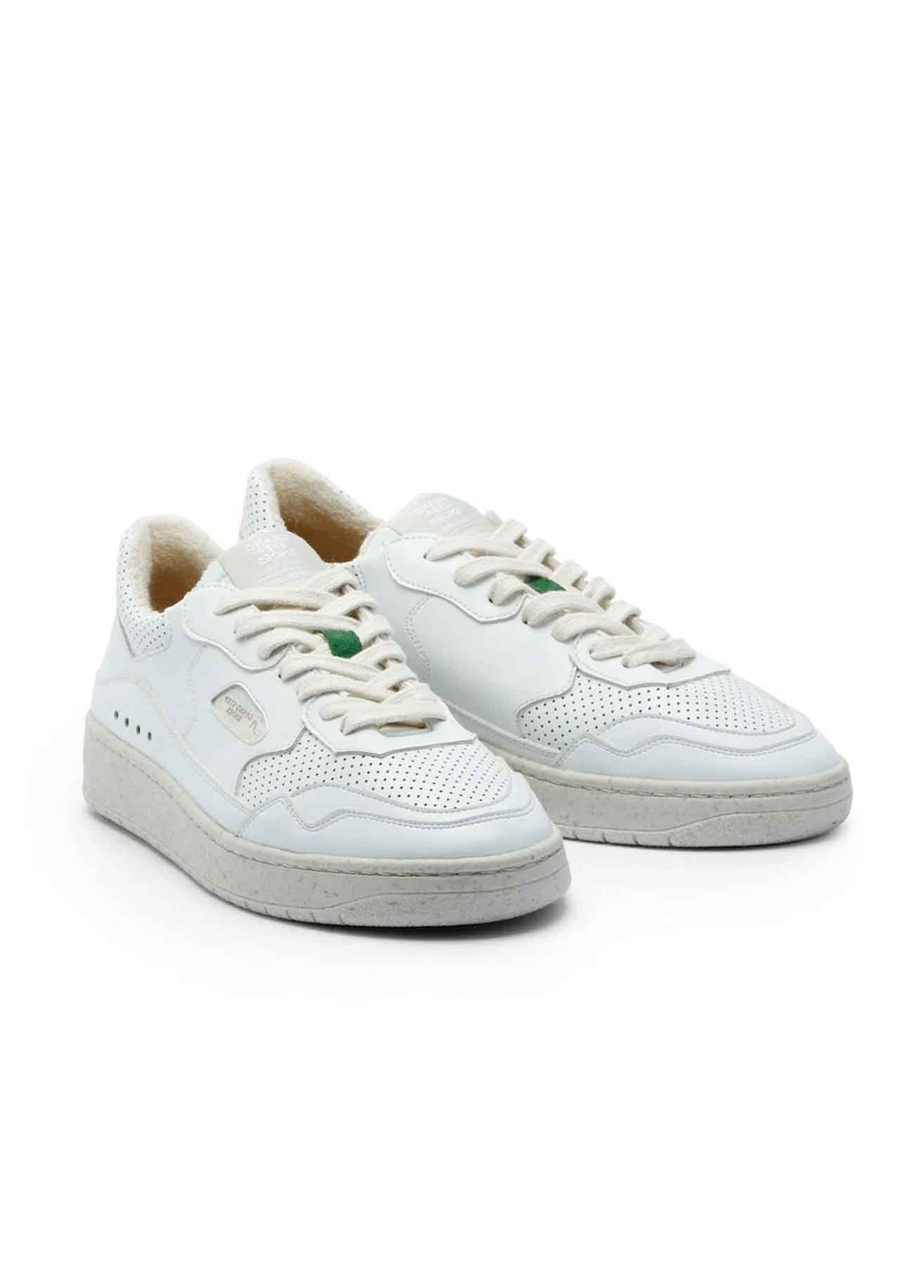 Level White Vegan Sneakers – made with Apples - Ecomarket.com