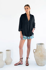 Livia Boyfriend Shirt - Linen-Neu Nomads