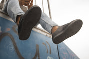 8000Kicks Seeker Baskets décontractées en toile pour femme – Noir