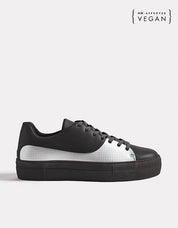 Laureline Zapatillas Veganas Plateadas