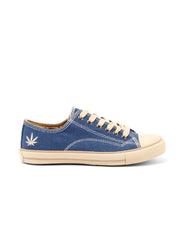 Marley Classic Hemp Vegan Low-Top Sneakers - Navy - Ecomarket.com
