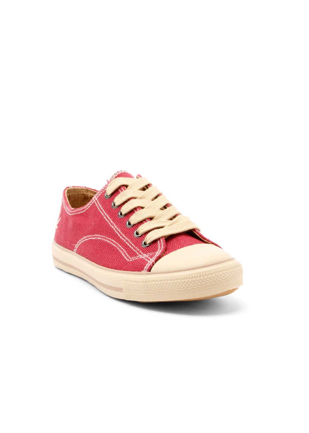 Marley Classic Hemp Vegan Low-Top Sneakers - Red - Ecomarket.com