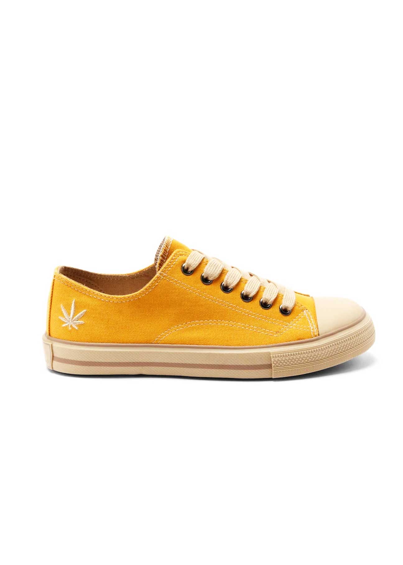 Marley Classic Hemp Vegan Low-Top Sneakers - Sun - Ecomarket.com