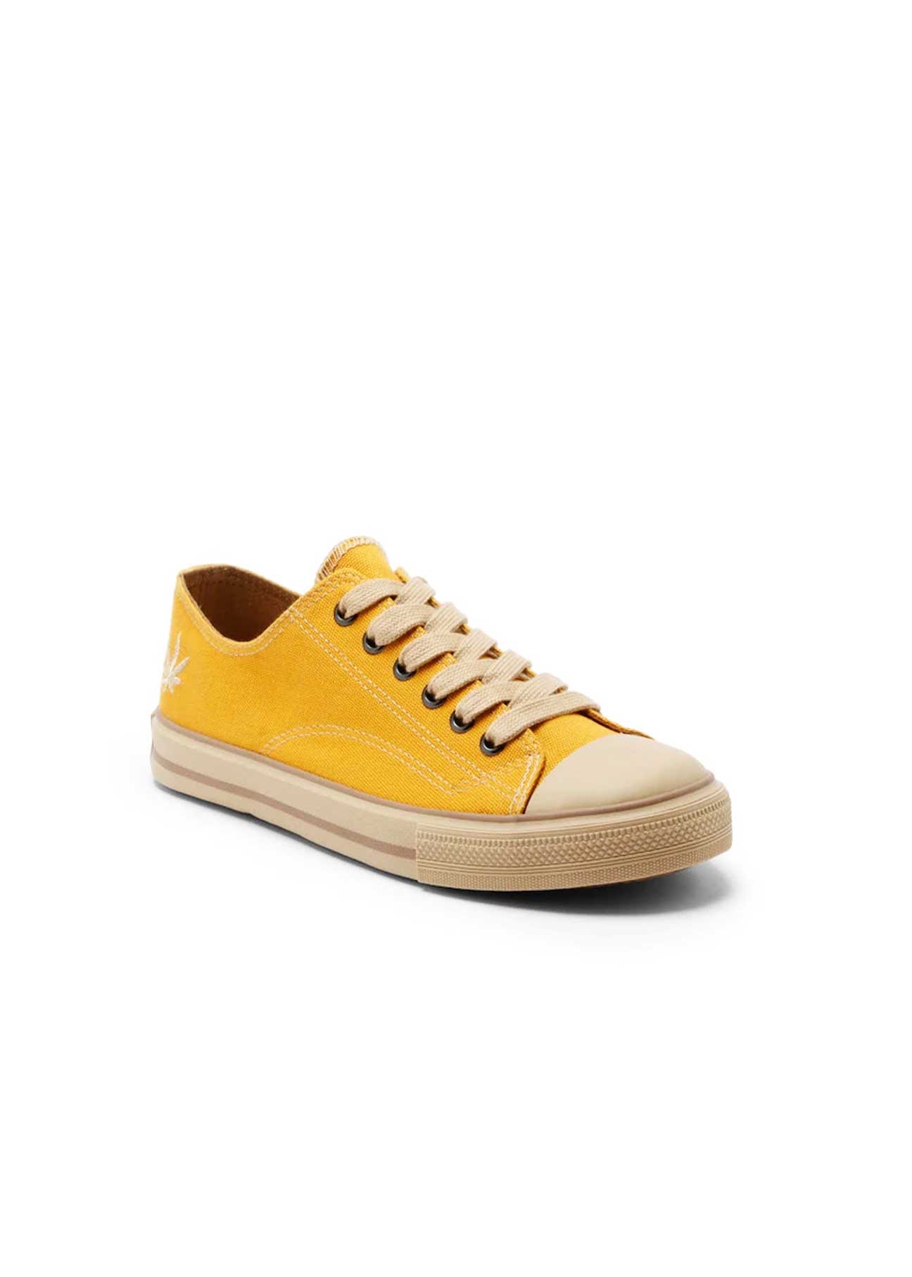 Marley Classic Hemp Vegan Low-Top Sneakers - Sun - Ecomarket.com
