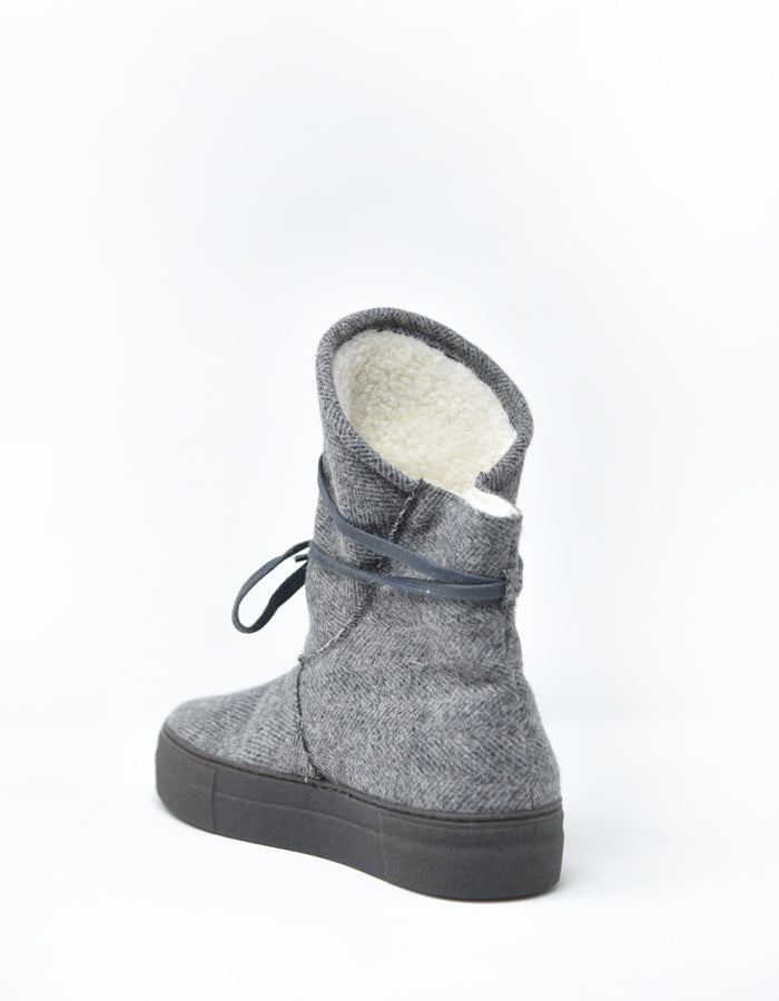 Botas Michone Burel de Piel Gris