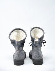 Botas Michone Burel de Piel Gris