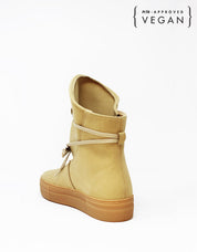 Botas veganas MICHONE beige claro