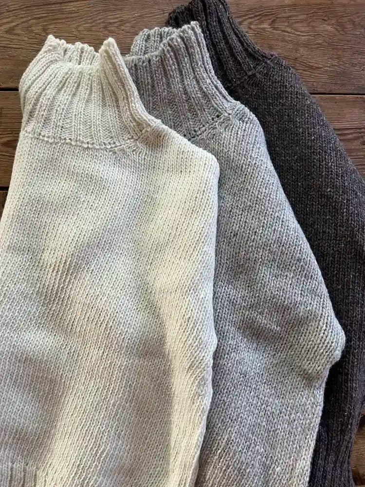 CECILIA SÖRENSEN Artisan Turtleneck – Pure Ecological Wool