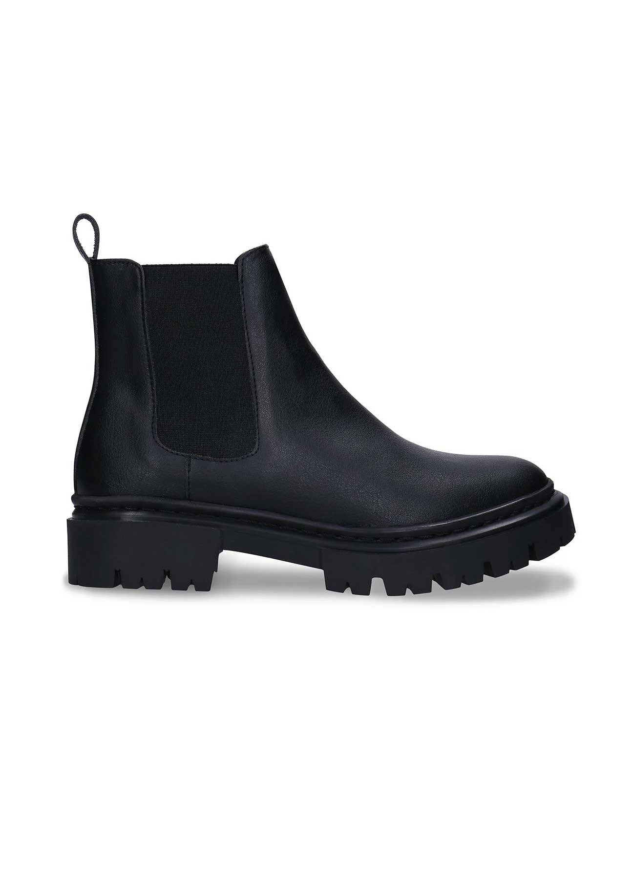 MOLLY Botas Veganas Negras