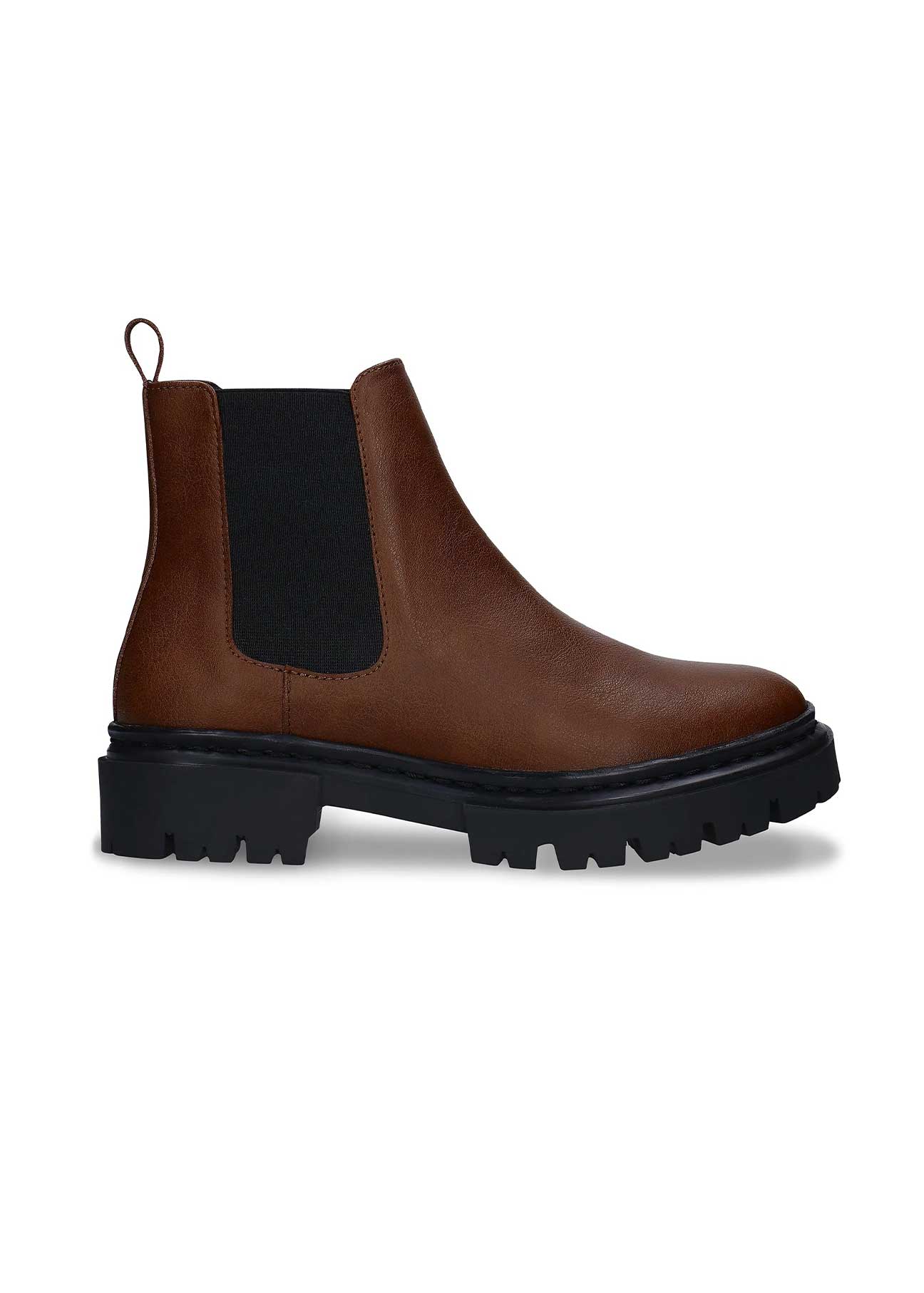 MOLLY Botas Veganas Marrón