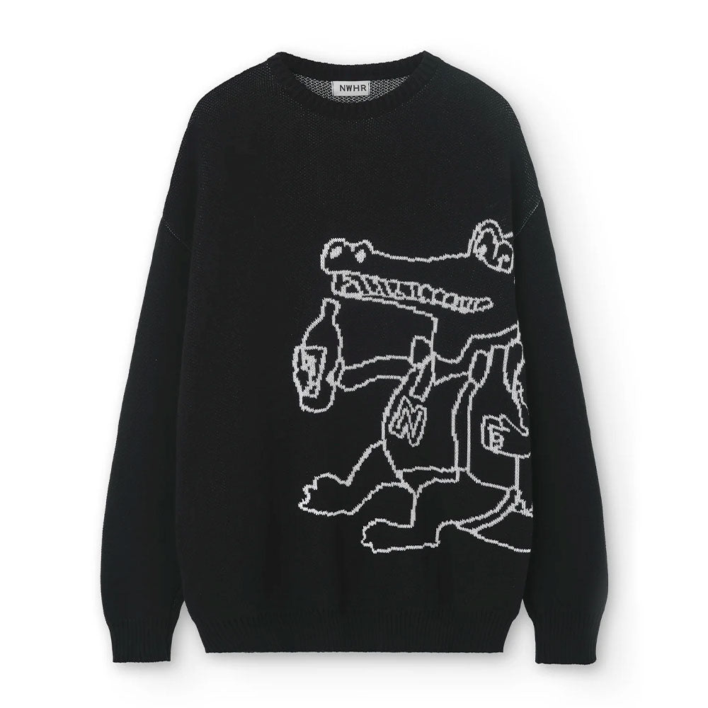 NWHR Cotton Sweater Crocodile - Unisex