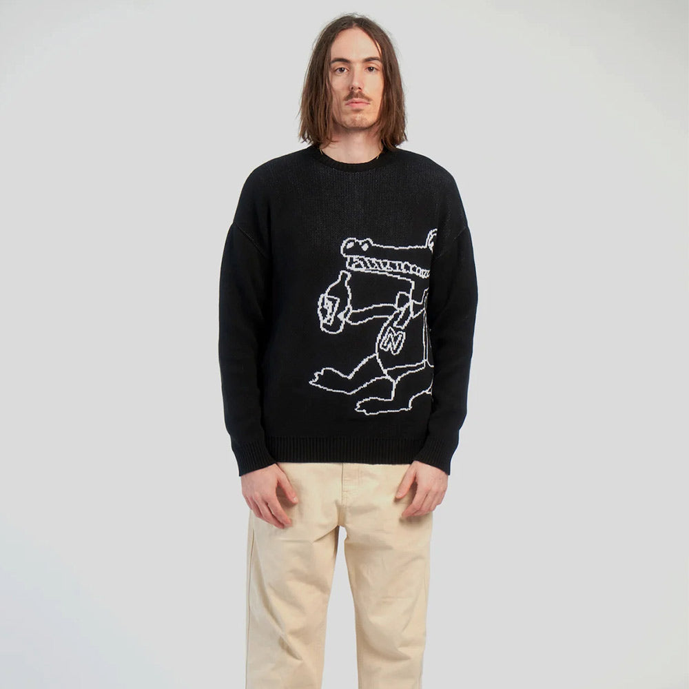 NWHR Cotton Sweater Crocodile - Unisex