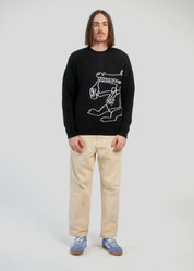 Cotton Sweater Crocodile