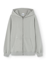 Hoodie with zipper Essential-Grey