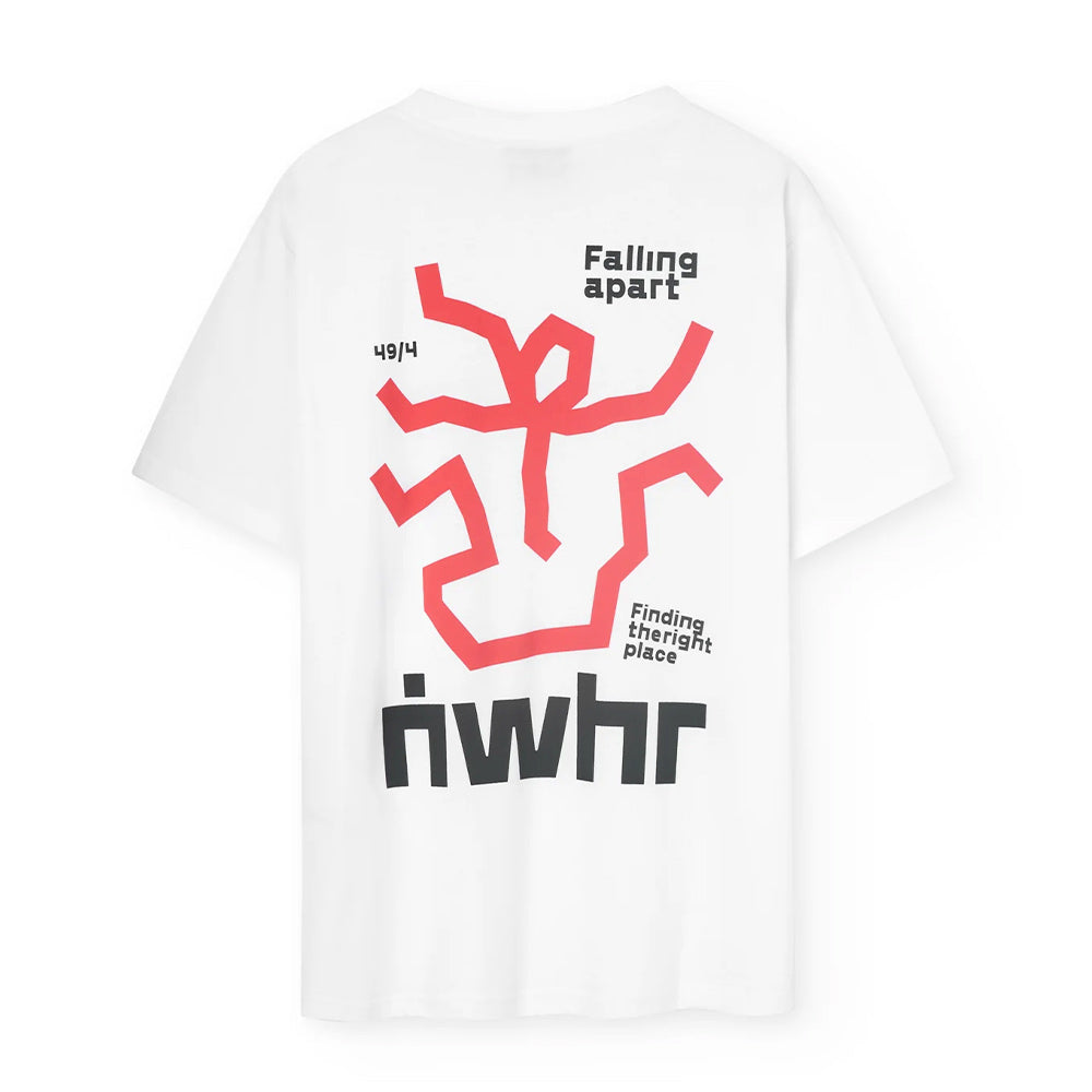 NWHR oversized t-shirt Falling Apart - Unisex