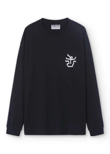 T-shirt a maniche lunghe oversize Falling-Apart