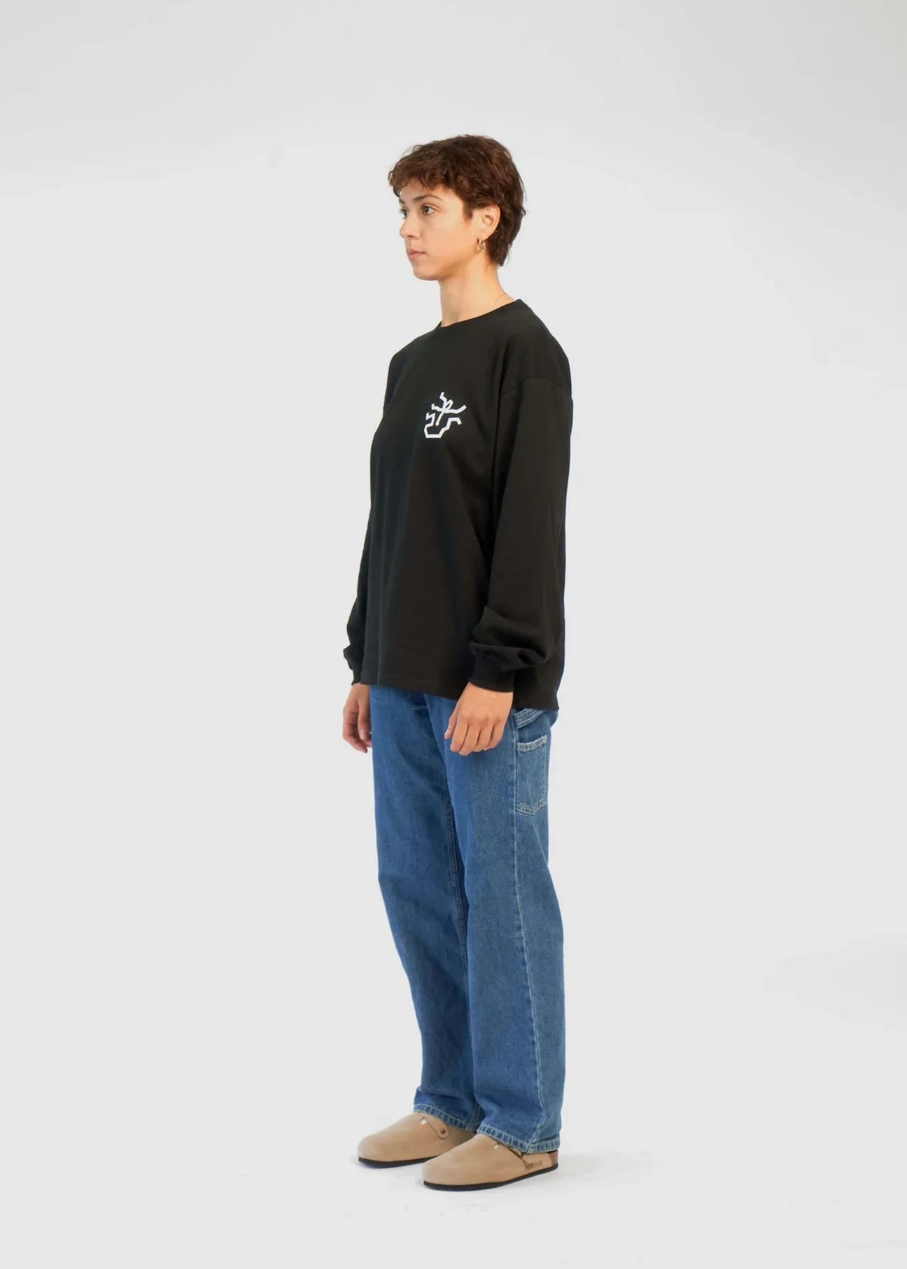 Oversized long sleeve t-shirt Falling-Apart