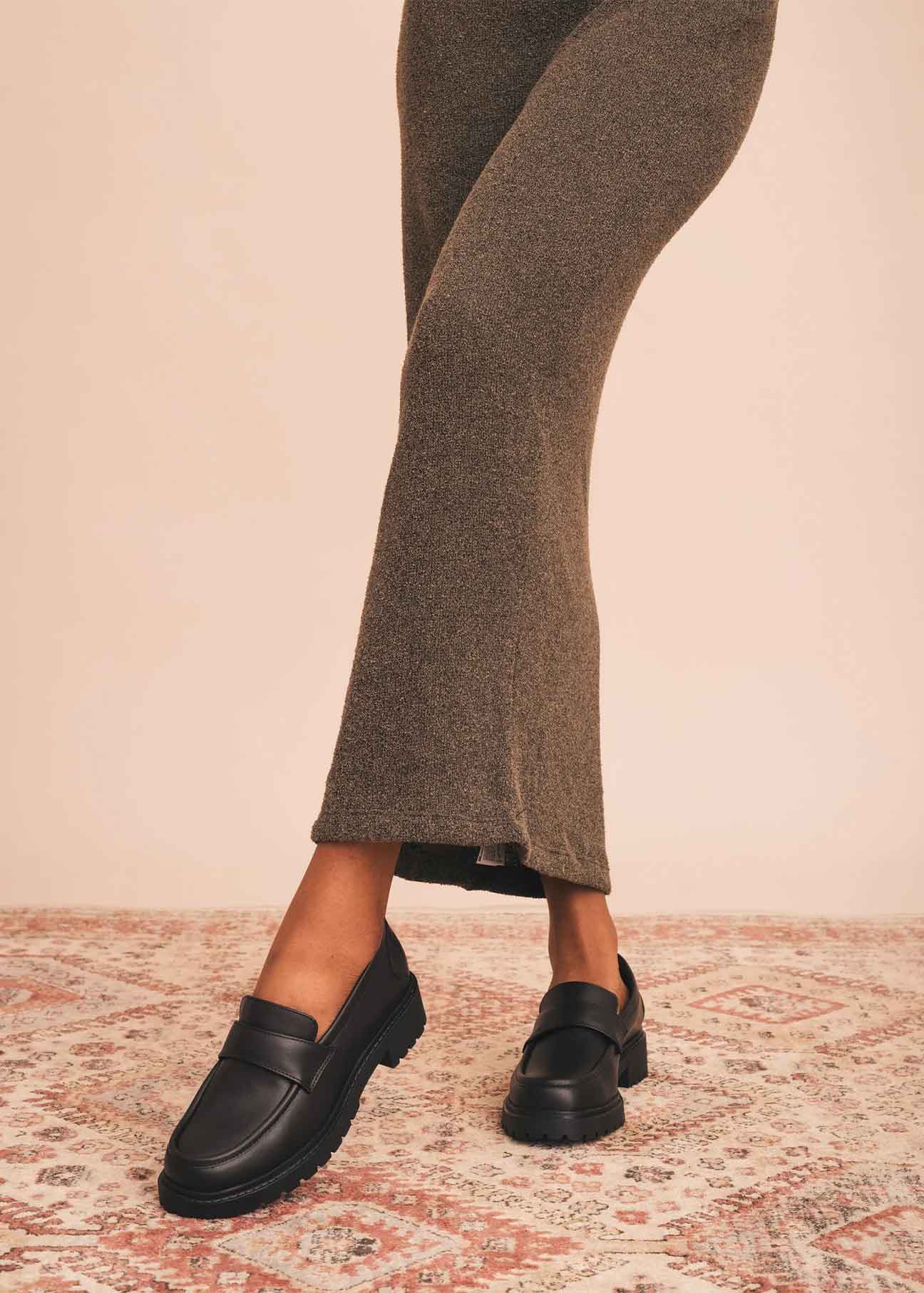 Nae ALESSIA - Vegan Mocassins - for women in black