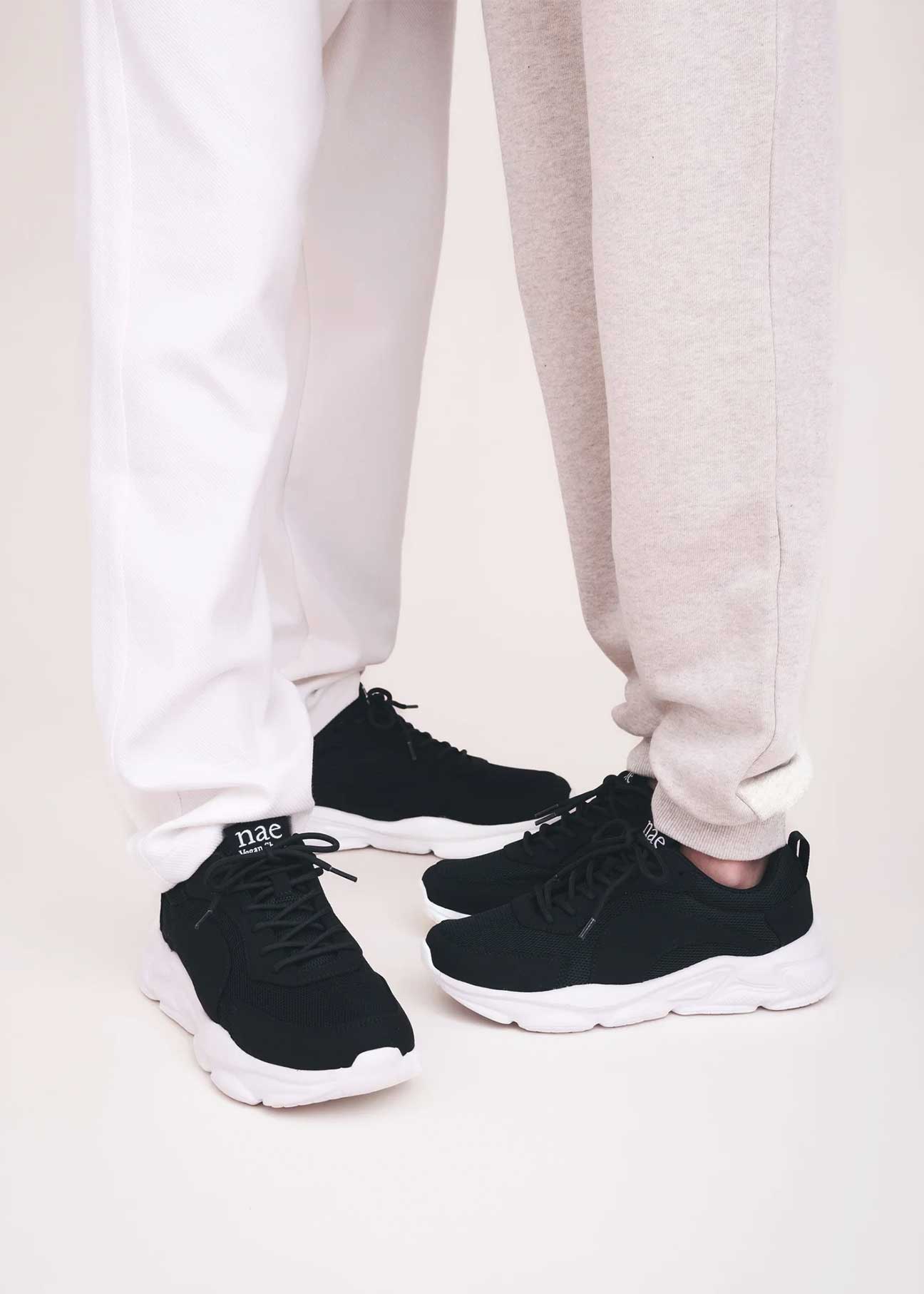 Nae DAN Black Vegan Sneakers
