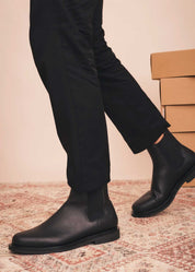 Nae DENIS Black Chelsea Boots Men