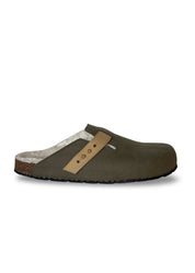 Nae LEVU Green Vegan Leather Sandals