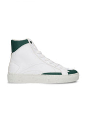 Nae London Green - Vegan Sneakers White