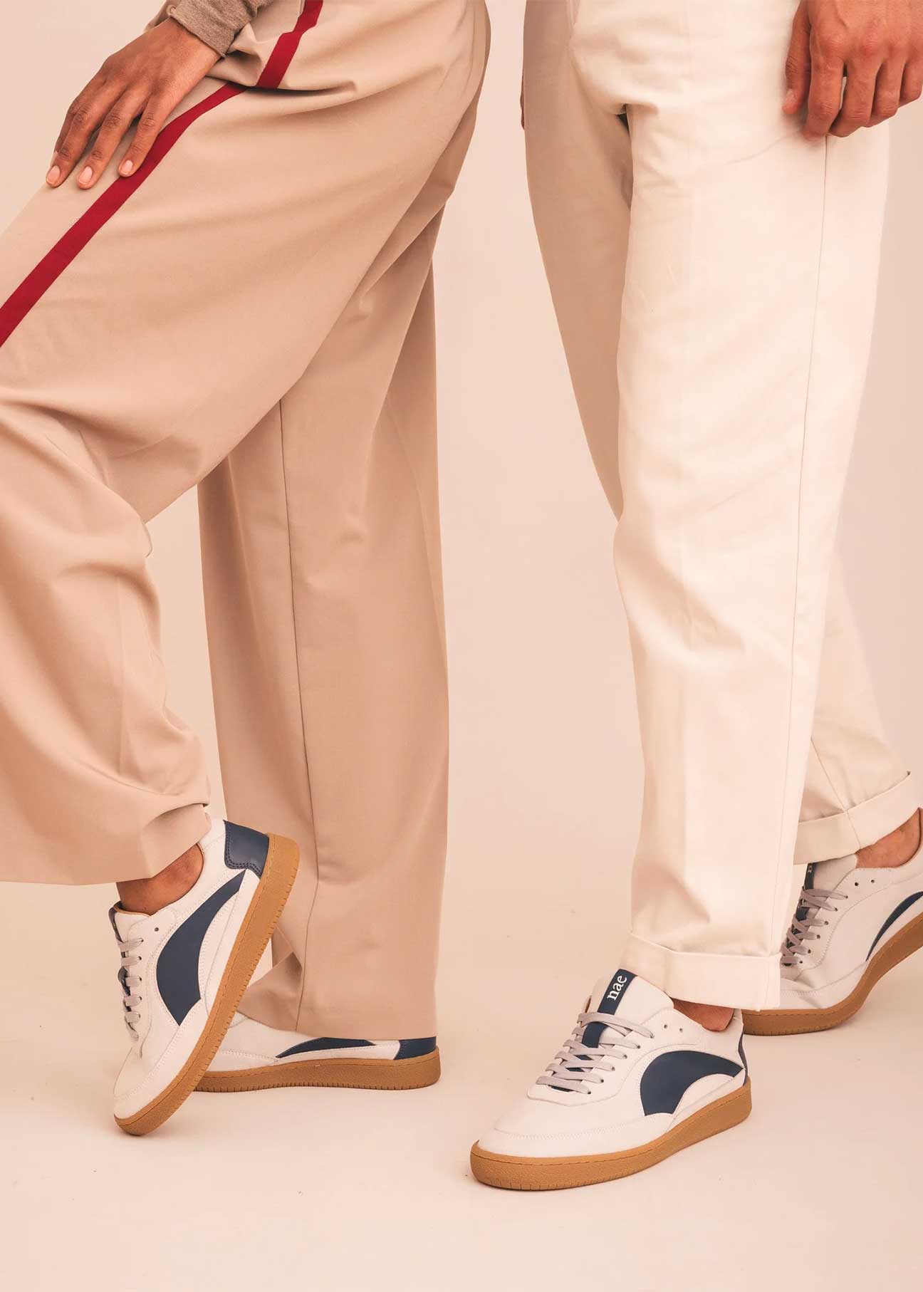 Nae Sidney Blue Vegan Suede Sneakers