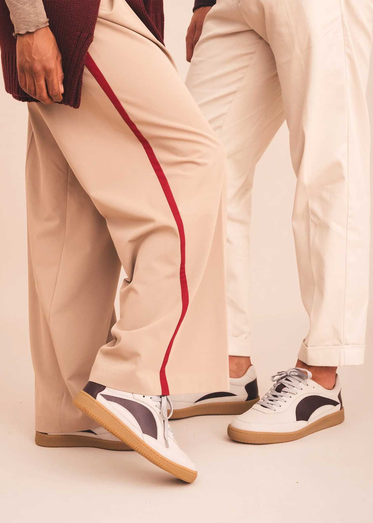 Nae Sidney Bordeaux Vegan Suede Sneakers
