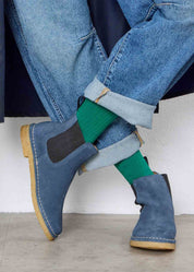 NEMO Botas Chelsea de ante - azul
