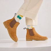 NEMO Botas Chelsea de ante - Whisky