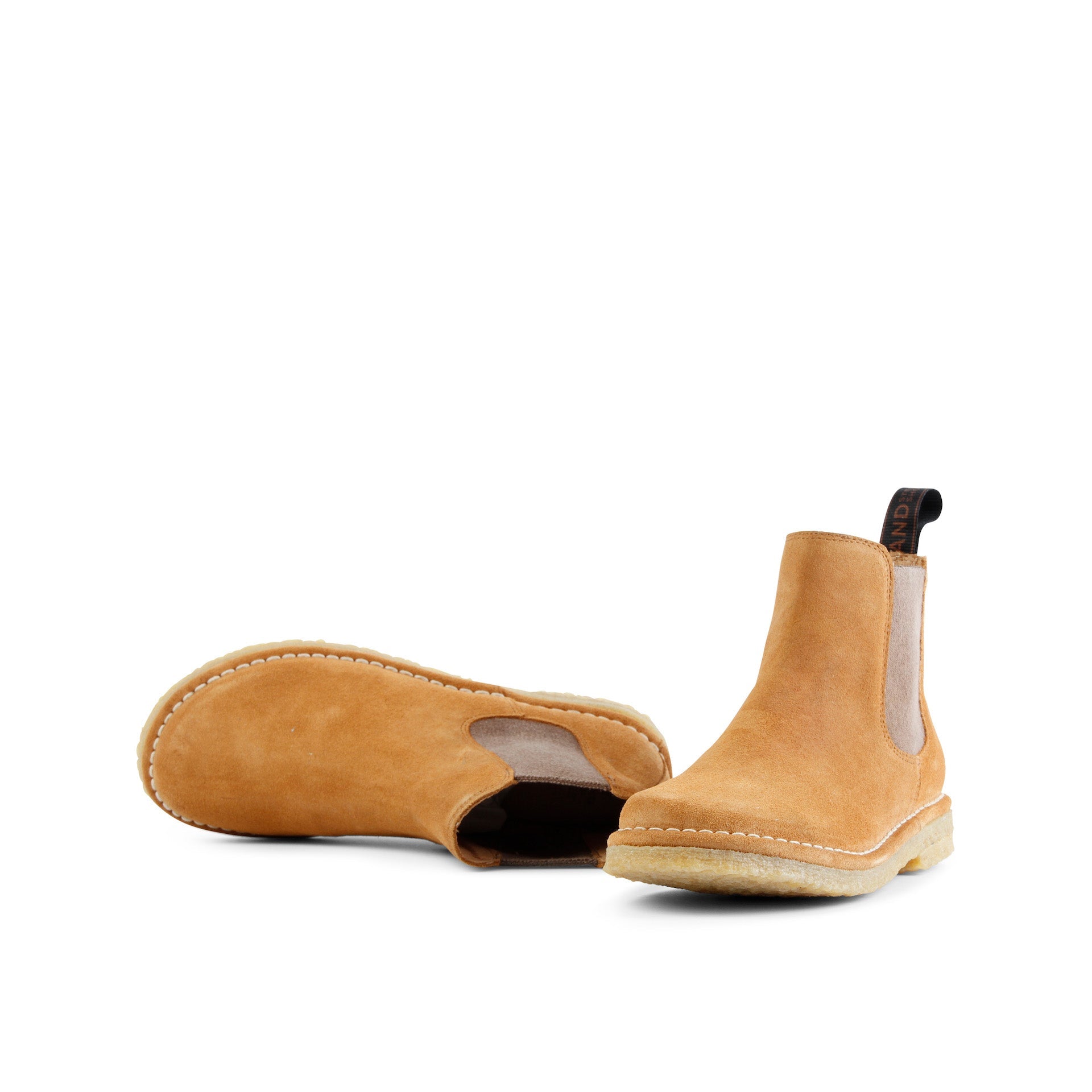 NEMO Botas Chelsea de ante - Whisky