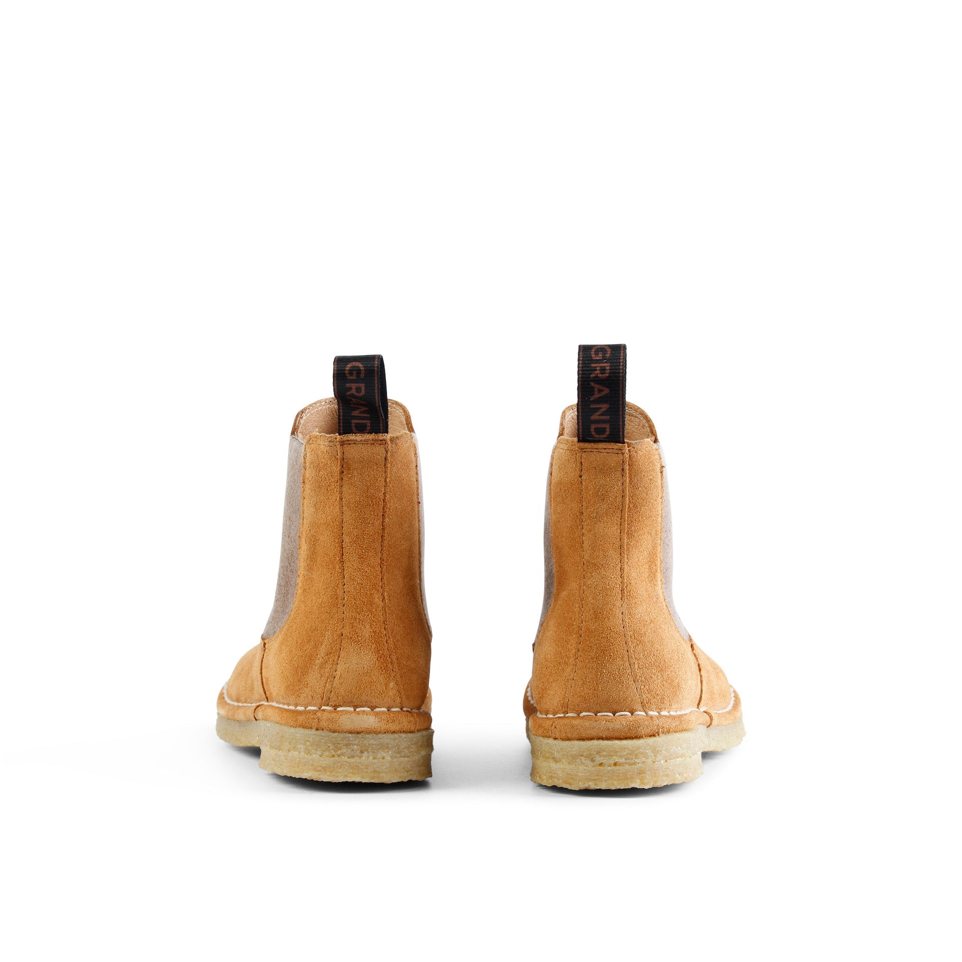NEMO Botas Chelsea de ante - Whisky