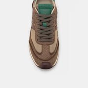 basket retro running marron