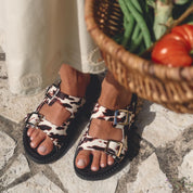 Zèta Praia Cow Sandals Eco Friendly