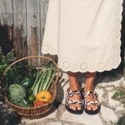 Zèta Praia Cow Sandals Eco Friendly
