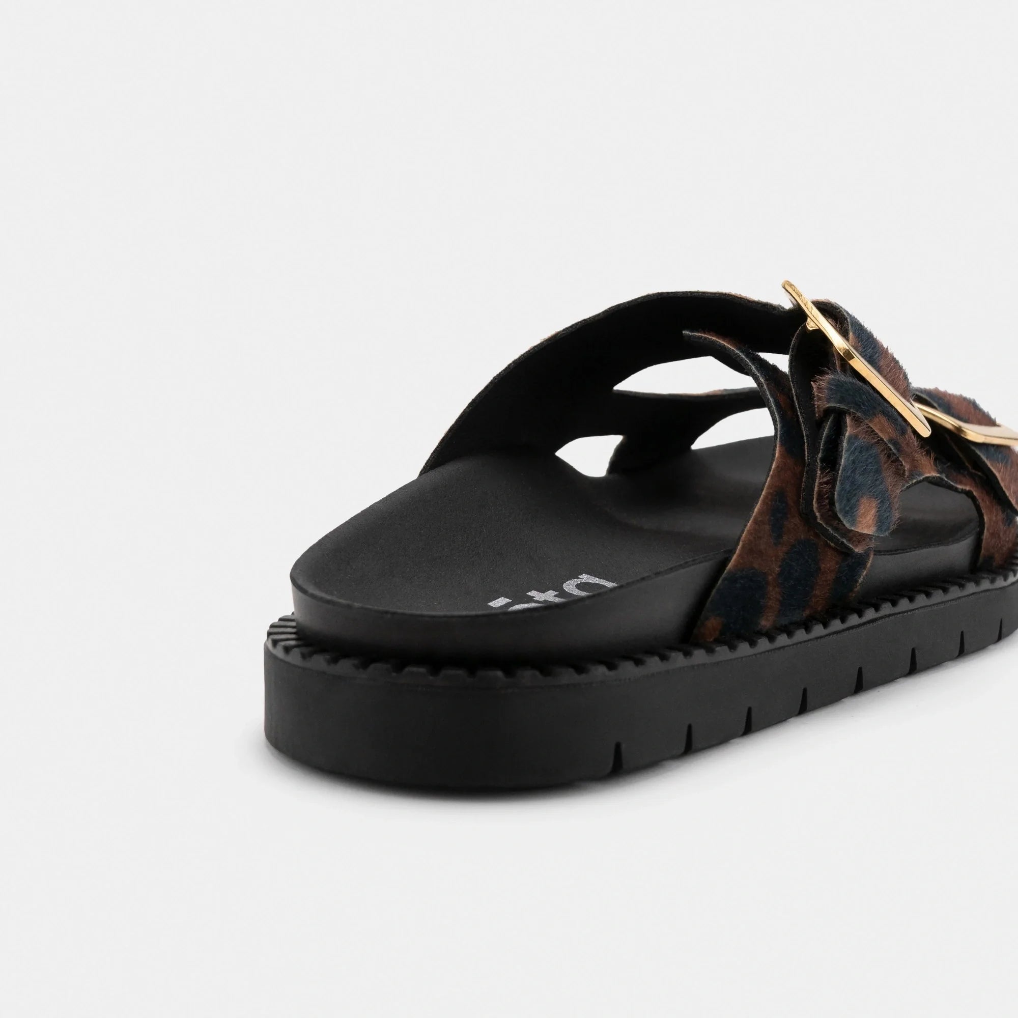 Zèta Praia Leopard Sandals Eco Friendly