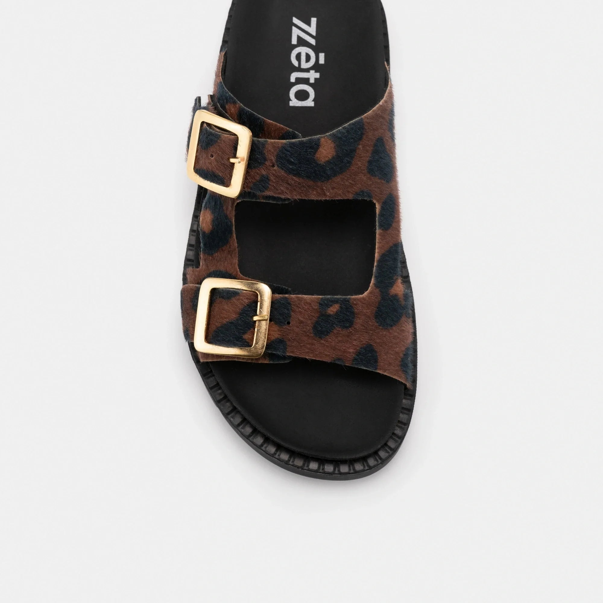 Zèta Praia Leopard Sandals Eco Friendly