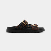 Zèta Praia Leopard Sandals Eco Friendly