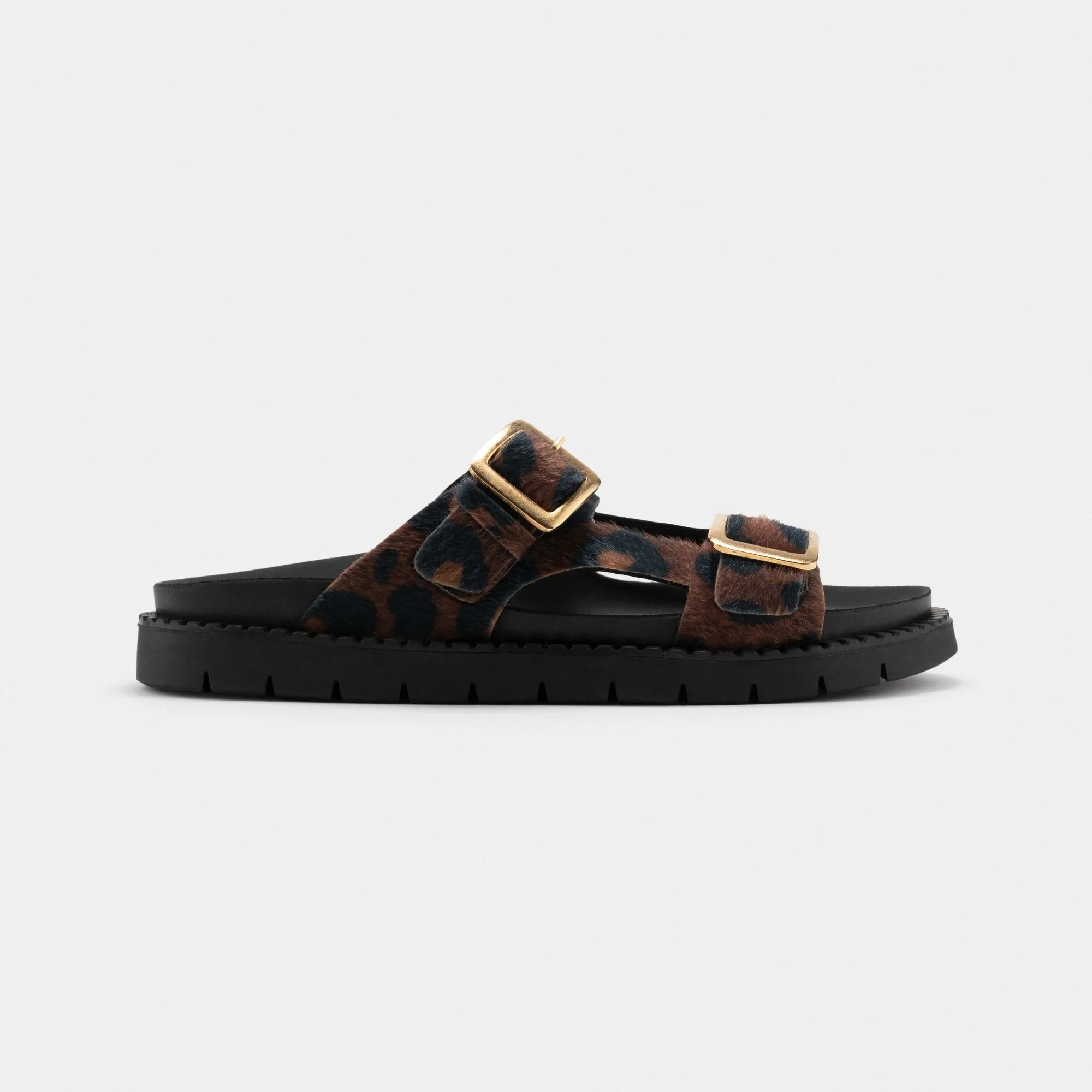 Zèta Praia Leopard Sandals Eco Friendly