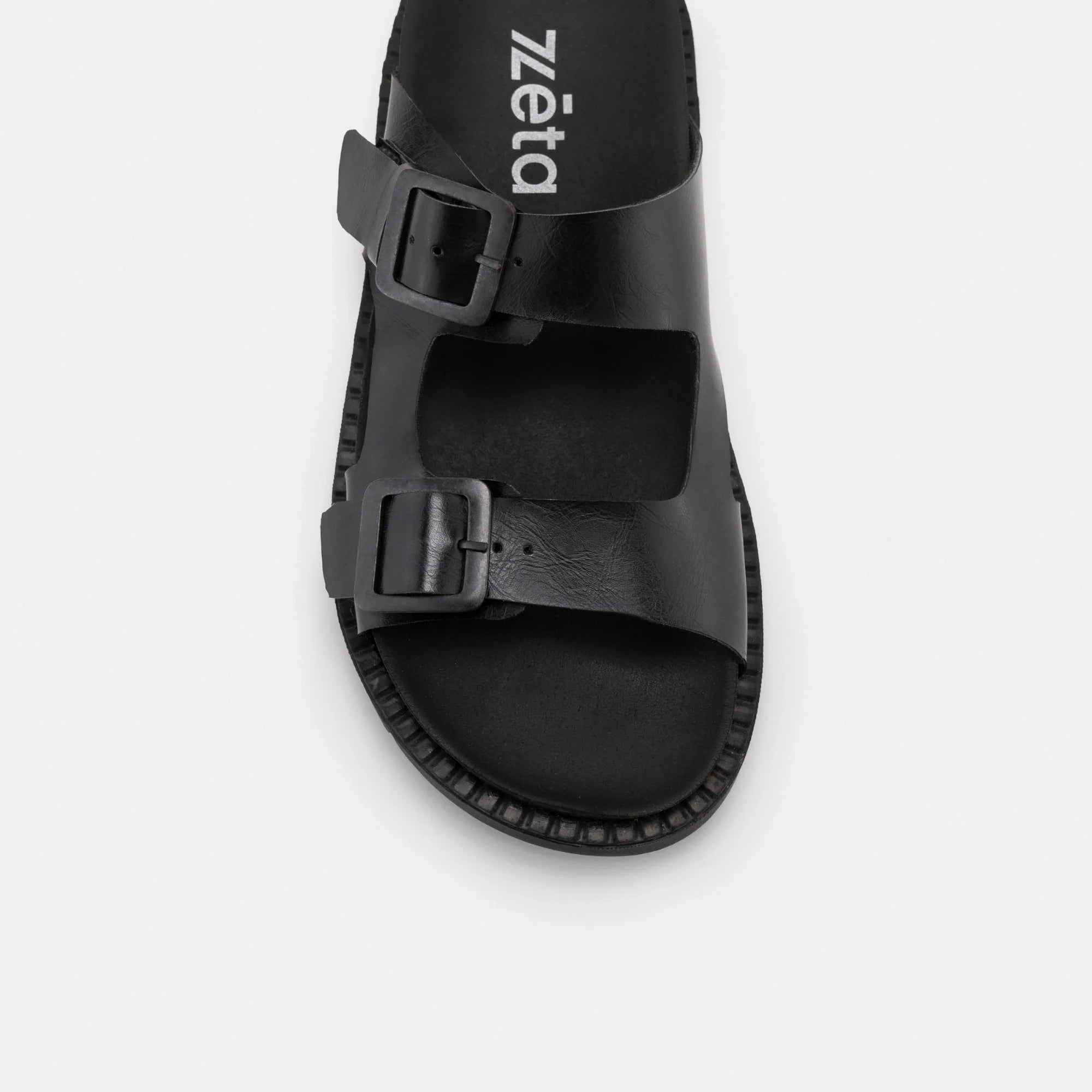 Zèta Praia Black Sandals Eco Friendly