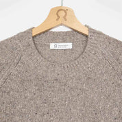 Rifó Alfredo Recycled Cashmere Sweater in Noble Grey - Unisex