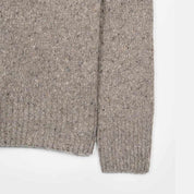 Rifó Alfredo Recycled Cashmere Sweater in Noble Grey - Unisex