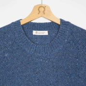 Rifó Alfredo Recycled Cashmere Sweater in Blue - Unisex