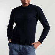 Rifó Edda Recycled Cashmere Sweater in black - Women