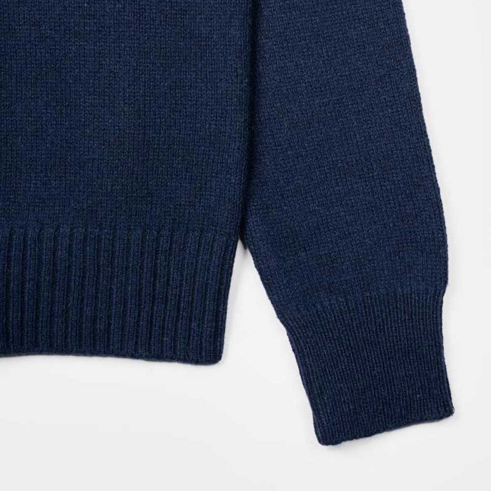 Rifó Edda Recycled Cashmere Sweater in Blu - Women